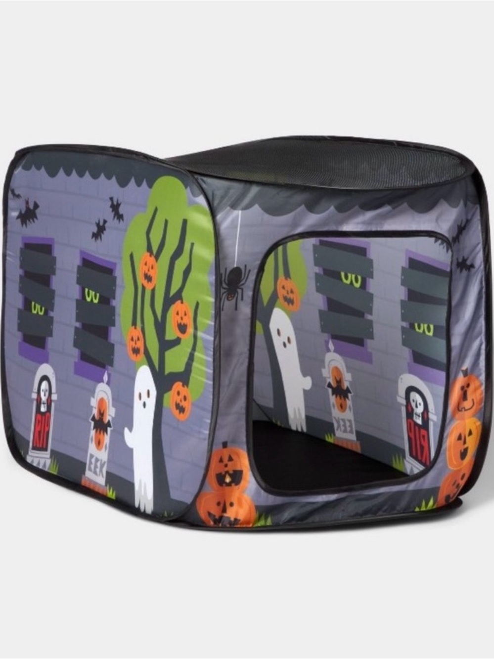 Kids Halloween Ghost Pop-Up Play Tent - Gray